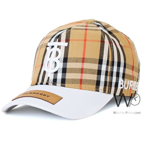 burberry hat white|burberry cap women's.